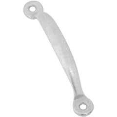 

10PC National Hardware National Hardware - N117-721 - 4-3/4 in. L Galvanized Silver Steel Door Pull