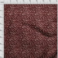 thumbnail image 4 of oneOone Rayon Maroon Fabric Abstract Sewing Craft Projects Fabric Prints By Yard 56 Inch Wide, 4 of 4