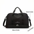 thumbnail image 3 of Largecapacity travel bag for men on shortdistance business trips dry and wet separation fitness bag sports bag for women, 3 of 4