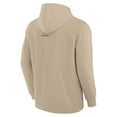 thumbnail image 3 of Men's Fanatics Khaki Houston Astros Elements Lightweight Fleece Hoodie, 3 of 3