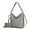 Light Gray, variant on MKF Collection Jordina Shoulder Handbag by Mia K with Matching Wallet 2 pcs