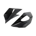 thumbnail image 2 of 2 deflectores de viento laterales para motocicleta, accesorios, piezas de actualización, piezas decorativas. Negro oscuro, 2 of 8