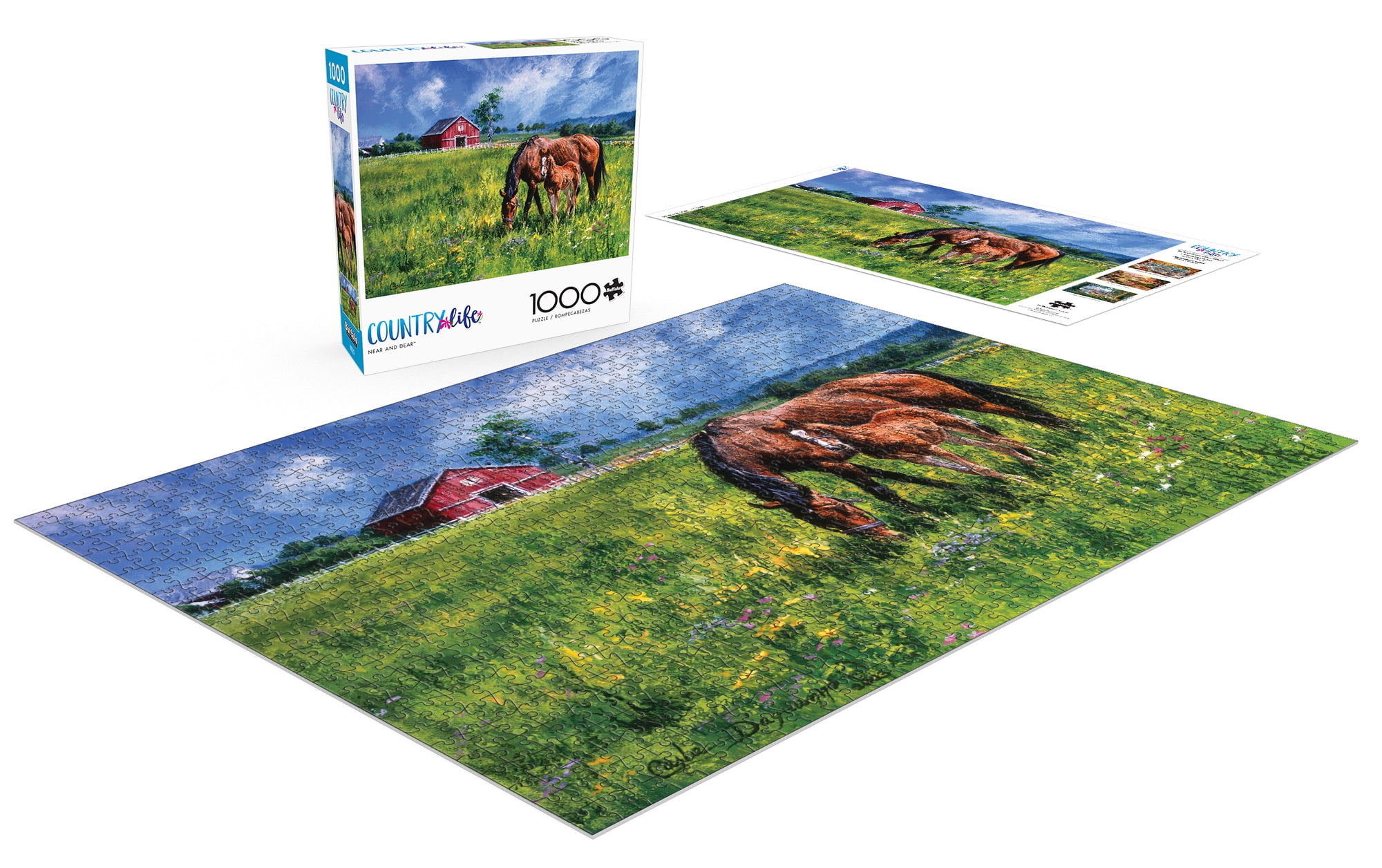 Buffalo Games 1000-Piece Country Life Near and Dear Jigsaw Puzzle