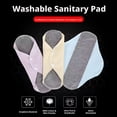 thumbnail image 6 of XIRQI Reusable Graphene Incontinence Pads for Women and Elderly,Washable Leakproof Menstrual Cloth Pads for Heavy Flow,Postpartum Pads for Mobility Support (12 Pack), 6 of 7