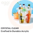 thumbnail image 4 of Cubo de Hielo Acrílico Cuadrado Transparente para Bebidas OGGI 2.4L, 4 of 7