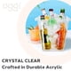thumbnail image 4 of Cubo de Hielo Acrílico Cuadrado Transparente para Bebidas OGGI 2.4L, 4 of 7