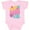 AD-Pink, variant on Inktastic Nana and Pops Love Me Retro Flowered Girls Baby Bodysuit