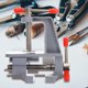 thumbnail image 2 of Multiuso para el hogar Mini mesa plana Vise Clamp-on Bench Vise Bench Clamp para DIY Craft Jewelry Carpintería Tallado Fresado Vise Silver (Tipo G), 2 of 6