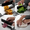 thumbnail image 7 of Pure Cut Titanium Cutting Board, Titanpro Cutting Board for Kitchen, Purecut Knife-Friendly Cutting Boards Durable, Non-porous and Easy to Clean (S: 11.4 * 7.87in), 7 of 7
