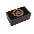thumbnail image 4 of Estuche para Cartas de Tarot, Joyero de Madera Vintage, Caja Multifuncional Pequeña de Madera Vintage para Accesorios de Cartas de Tarot C, 4 of 10