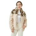 thumbnail image 2 of Orolay Women's Short Stand Collar Fuzzy Coat, 2 of 6