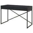thumbnail image 4 of Evelyn&Zoe Modern/Contemporary 47" Wide Black Grain Home Office, 4 of 9