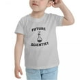 thumbnail image 3 of Future Scientist Funny Toddler T-Shirts for Boys Girls (Gray, Youth XL), 3 of 5