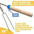 thumbnail image 2 of Palitos para asar malvaviscos Grill Guru de 81 cm, paquete de 10, 2 of 6
