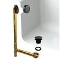 thumbnail image 7 of Westbrass 17 ga. Tip-Toe Drain Bathtub Waste Assembly with Patented Deep Soak Overflow, Matte Black, 7 of 7