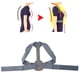 thumbnail image 3 of Corrector de postura para adultos, cinturón de corrección jorobado, cinturón de soporte para columna vertebral (gris) L, 3 of 8