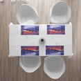thumbnail image 3 of Ambesonne Winter Place Mats Set of 4, Frozen River Sunrise, Standard Size, Multicolor, 3 of 4
