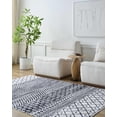 thumbnail image 4 of Hauteloom Royko Living Room, Bedroom Machine Washable Area Rug - Farmhouse - 2'7" x 4', 4 of 5