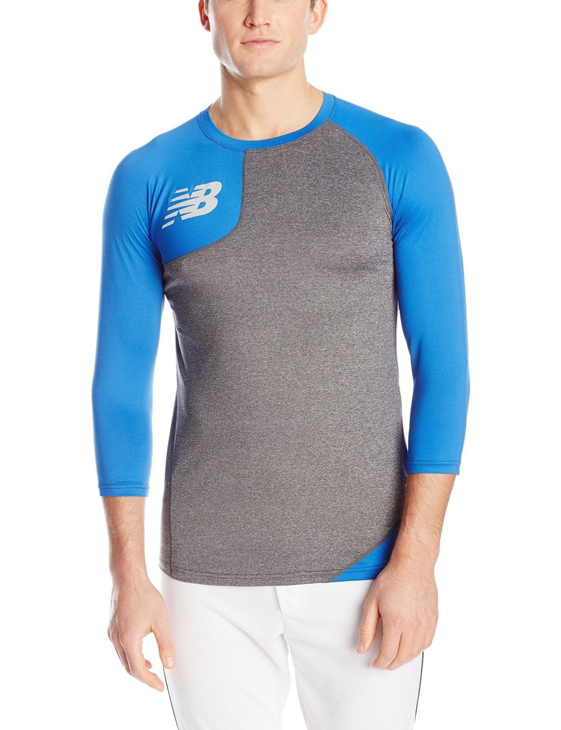New Balance Asym Baseball Base Layer Right Royal by New Balance