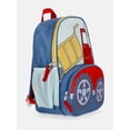 thumbnail image 3 of Wonder Nation Toddlers' 13.5” Beep Beep Dump Truck Backpack, Dusty Denim, 3 of 5