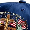thumbnail image 7 of vlrwzc 250th Anniversary USA Baseball Cap 1776-2026 Eagle Embroidered Hat, 7 of 7
