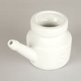 thumbnail image 2 of Olla Neti de CeráMica de 350 Ml para Limpieza de Nariz, Duradera, una Prueba de Fugas, para Enjuague Nasal, Lavado de Nariz, Hombres y Mujeres, Color Blanco, 2 of 9