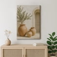 thumbnail image 3 of Canvas Print Olive Tree with Terracotta Pots Wall Art Neutral Rustic Botanical Decorative for Living Room Bedroom - 12"x18", 3 of 8
