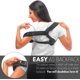 thumbnail image 3 of Corrector de postura para mujeres y hombres - Soporte de postura eficaz y cómodo para encorvarse y encorvarse - Diseño discreto - Soporte para clavícula, 3 of 5