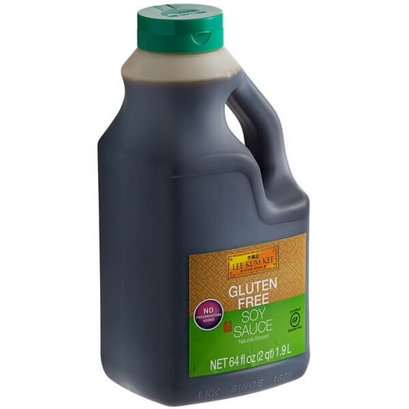Lee Kum Kee Gluten-Free Soy Sauce - 64 oz / 1.9L | Non-GMO, Traditional Recipe, Umami Flavor
