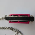 thumbnail image 4 of Mini Harmonica Necklace, Musical Instrument Toy, Harmonica for Kids Adults, 4 Hole 8 Tone Necklace Harmonica, Educational Toys Beginners Toy, Gifts for Birthday Party, 4 of 5