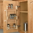 thumbnail image 3 of Rev-A-Shelf 15" Kitchen Cabinet Door Mounted 3-Shelf Storage Spice Rack, 4SR-15, 3 of 9