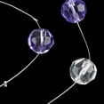 thumbnail image 3 of Cuentas de la cortina de la puerta bola de cristal con cuentas para diy cortina de la puerta telones de fondo de cristal violeta Cristal violeta Magideal Cuentas de la cortina de la puerta, 3 of 7