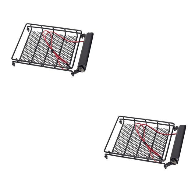 Vogacara Portaequipajes RC modelo coches servicio de larga duración luz durabilidad portaequipajes dulce regalo para niño diseño único reemplazo para Type1 NO1 Vogacara CBP209687