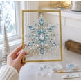 thumbnail image 5 of DIY Jeweled Christmas Tree Art Kit,Sparkling Gem and Pearl Painting Craft with Floating Display Frame,Creative Christmas Decor Kit for Adults,Handmade Holiday Gift for Craft Lovers (A3), 5 of 6