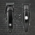 thumbnail image 3 of Stylecraft Protege Hair Clipper and Hair Trimmer Combo 2 Piece Set, Stainless Steel Blades, 5 Guards Included, Matte Metallic Black, 3 of 13