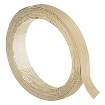 Uxcell 3/4 Inch x 16ft Wood Veneer Edge Banding, Flexible White Oak Edging Strips for Furniture Restoration