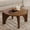 Walnut, variant on Rophefx 32" Round Wood Coffee Tables, Modern Circle Coffee Table with Thick Mesa Center Accent Side Table for Bedroom Balcony Living Room Furniture,Walnut
