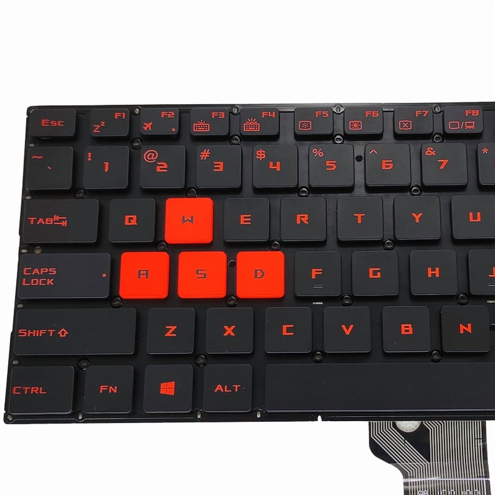 US Belgium AZERTY Backlit Keyboard For  ROG Strix GL702 VT GL702VM GL702VS GL502 VM GL502VS Gaming Laptop Red Keycap Teclado