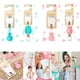 thumbnail image 1 of Juego de hadas de dientes de madera para niños | Colgante de puerta - Incluye bolsa de terciopelo, botella de vidrio con corcho de madera | Regalo y decoración de recuerdo de dientes de leche para, 1 of 6