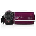 thumbnail image 3 of Konica Minolta MN90NV-M Full HD 1080p IR Night Vision Camcorder (Maroon), 3 of 6