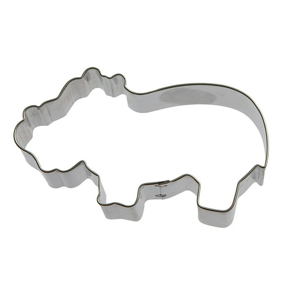Hippo Cookie Cutter 4 in - Foose Cookie Cutters - US Tinplate Steel - B1303