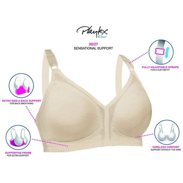 Playtex Classic Soft Cup Style Bra