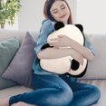 thumbnail image 2 of YHAICO Pillow Bed Pillows Pandas Pillow Pillowand Blanket One Thing for Two Purposes Holiday Gift Washing Machine Sleeping Pillow Furry Toys, 2 of 6
