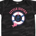 thumbnail image 4 of Inktastic Nautical Little Sister Girls Baby Bodysuit, 4 of 5