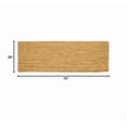 thumbnail image 2 of Handmade Rustic Jute Rug Rectangular Farmhouse Braided Reversible Natural Area Carpet_2'X12', 2 of 5