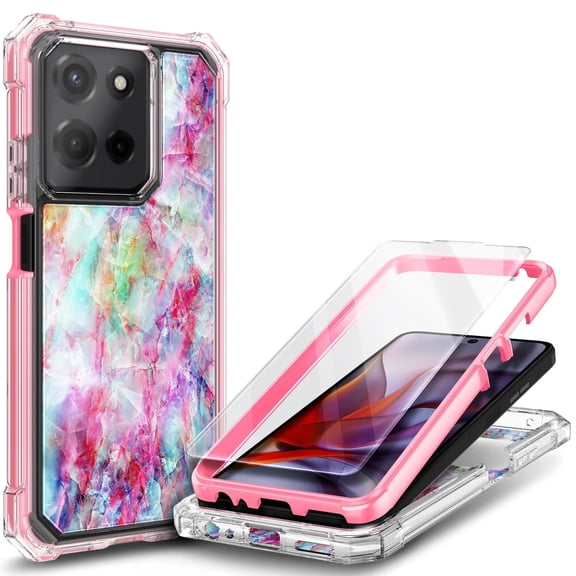 NGB SUPREMACY For moto g POWER 2025 / moto g POWER 2026 Phone Case Tempered Glass Screen Protector Full-Body Protective Shockproof Bumper Motorola g POWER 2025/g POWER 2026 Case Cover