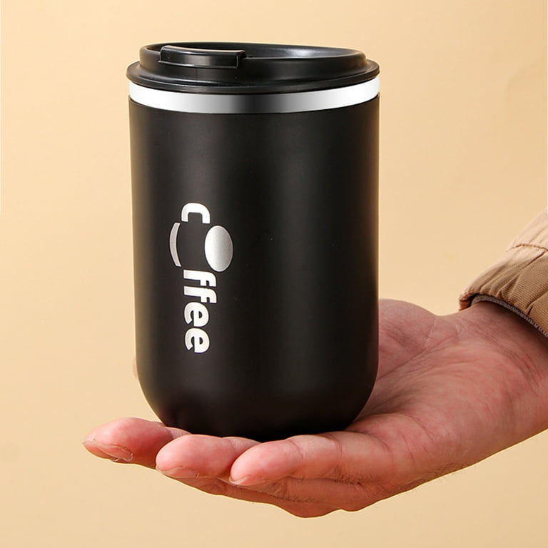 Double Walled Coffee Travel Thermos with Lid Insulated Stainless