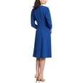 thumbnail image 2 of Maggy London womens  Midi Dress, 8, Blue, 2 of 3