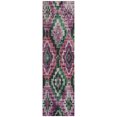thumbnail image 2 of Addison Rugs Chantille Indoor/Outdoor Transitional Aztec Blush Machine Washable Runner Rug, 2'3" x 7'6", 2 of 7