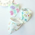 thumbnail image 2 of LifetimeLovely, servilleta para bebé recién nacido, toalla triangular, babero de algodón suave, accesorios para bebé, baberoszhangyuxiang+1 zhangyuxiang unisex, 2 of 2